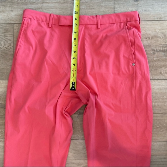 Ralph Lauren RLX Tailored Fit Performance Twill Pink Golf Pants Men's 35/32 EUC - Picture 11 of 14